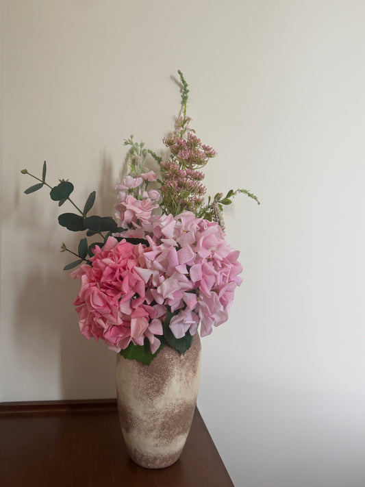Dusk Meadow Bouquet — Wildflower-Style Faux Flower Arrangement