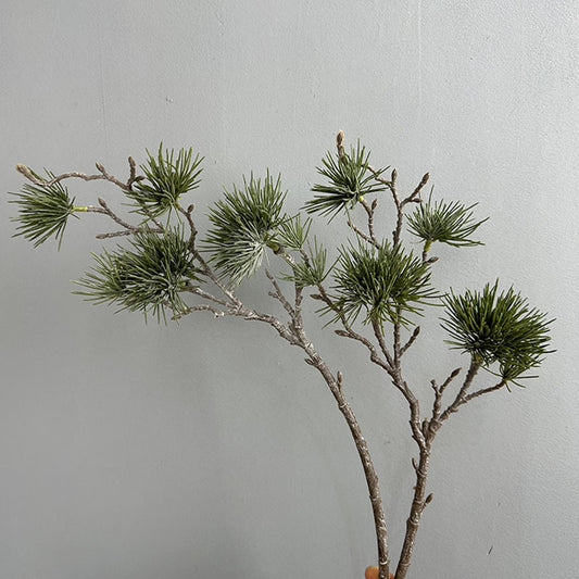 Artificial Cypress Pine Branches | Faux Arborvitae Foliage | Injection-Molded Bonsai Decor Accessory 50cm