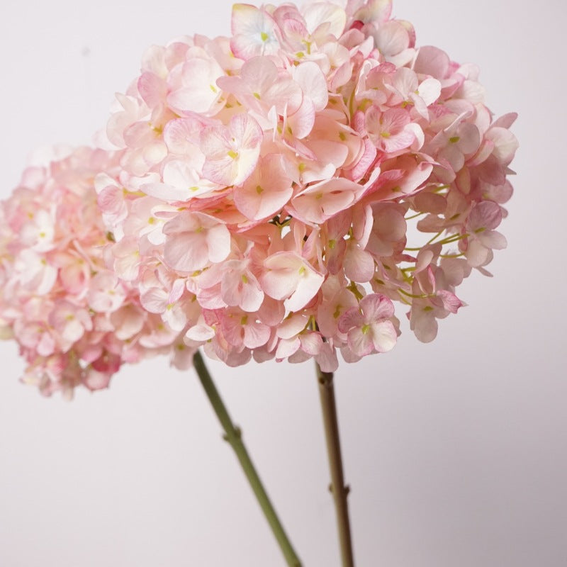 28cm Wide Hydrangea Flower Head | Artificial Silk Stem | Lavender Purple 25" H