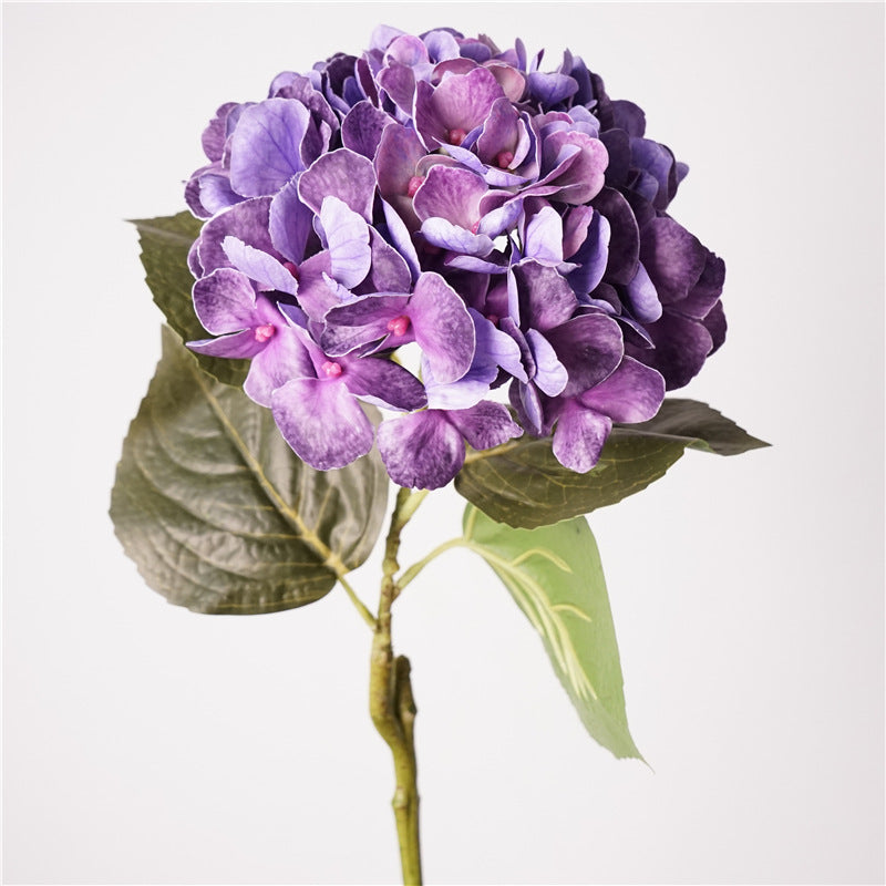 Artificial Hawaiian Hydrangea | 3D Real-Touch & Moisturizing Gradient Purple 25"H