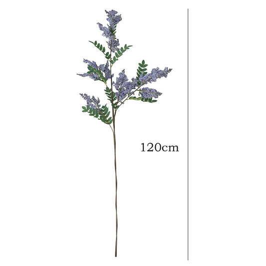 Artificial Silk Scholar Tree Blossom Branch | Realistic Petal Shedding Effect, 120cm Tall