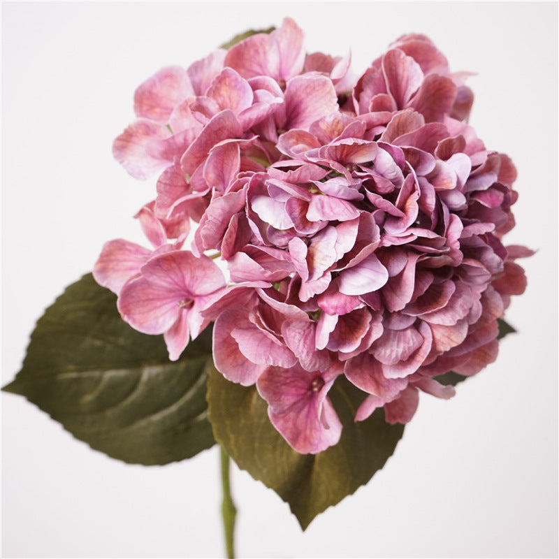 Artificial Hawaiian Hydrangea | 3D Real-Touch & Moisturizing Gradient Lavender Purple 25"H